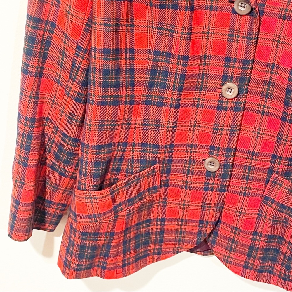 Vintage Pendleton Women's Medium Checked Wool Jac… - image 3